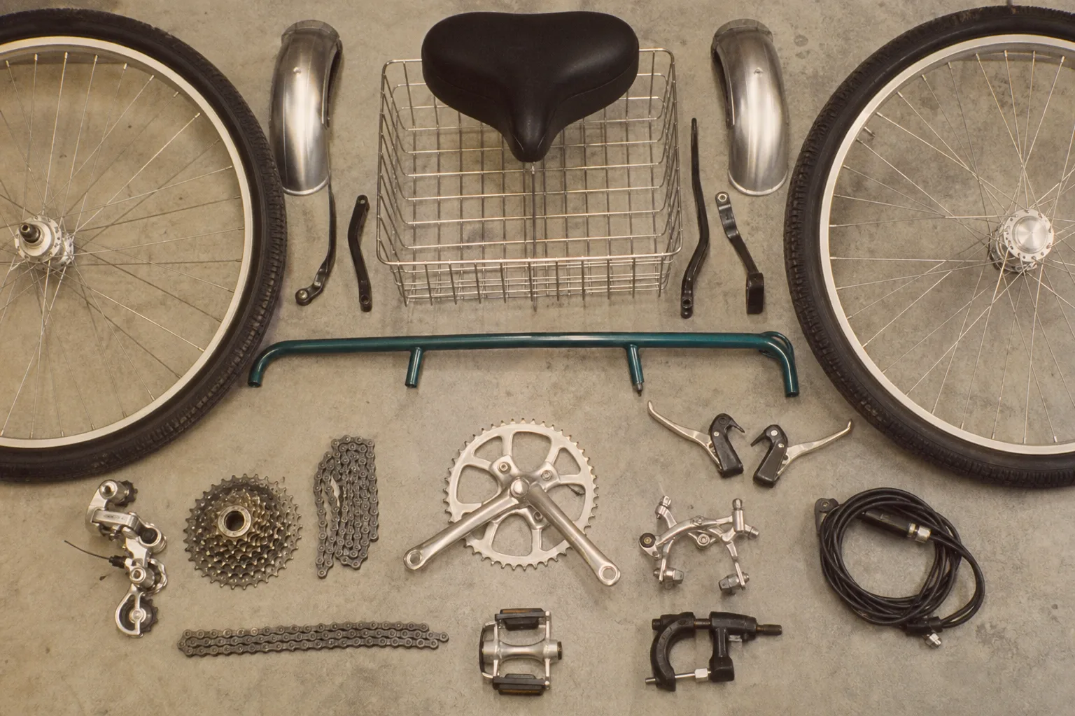 Frame chosen, budget left over? Put it into gearing, brakes and a parking lock